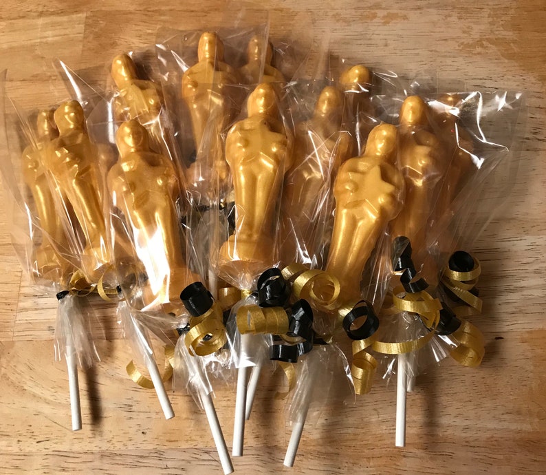 Award chocolate lollipops