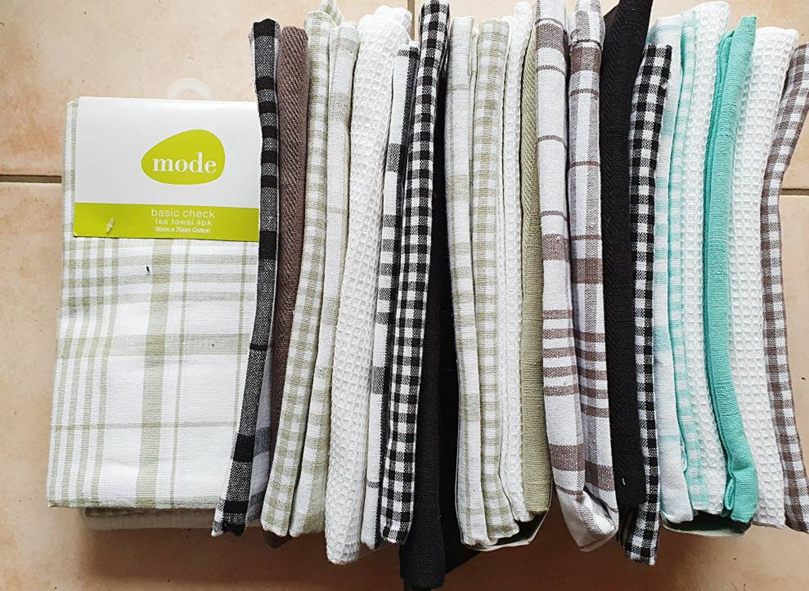 Personalised tea towels by spotlight MODE. PERSONALISES your Etsy