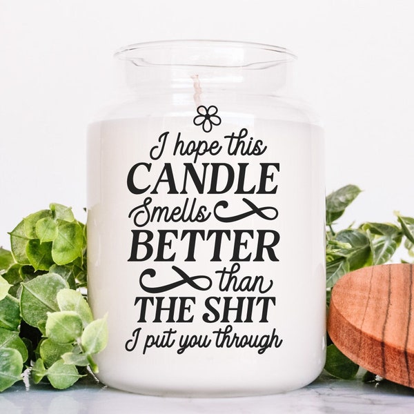 Funny Candle Jar Saying Svg, Best Friend Svg, Gift For Coworker Svg, Sarcastic Friendship Quote Svg, Bestie Humor Svg, BFF Candle Saying Svg