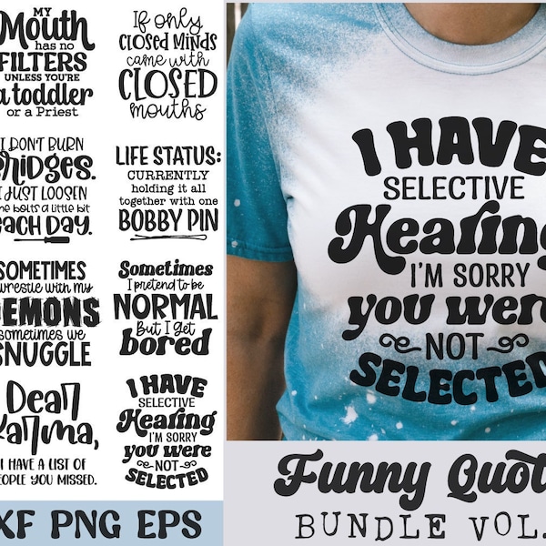 Funny Svgs For Shirts, Adulting Humor Svg, Sarcastic Saying Svg, Funny Quotes Bundle, Karma Saying, Popular Snarky Svg, Sassy Attitude Svg