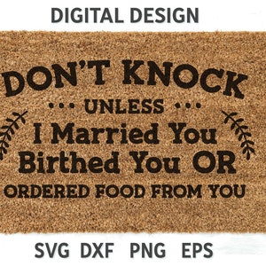 Deurmat Saying Svg, Funny Doormat Svg, No Soliciting Svg, Funny Saying Svg, Deurmat Stencil Svg, Porch Sign Svg, Funny Sign Svg, Humor Svg