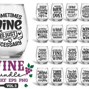 15 Wine Bag Svg Bundle Wine Glass Svg Christmas (Download Now) 