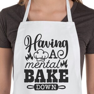 Tablier drôle disant Svg, Svg de citation de pâtisserie, Svg de cuisine sarcastique, Svg dessert, Svg expression gourmande, Svg nourriture