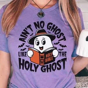 Ain&#39;t No Ghost Svg, christelijke Halloween Svg, religieuze Halloween-shirt Svg, Heilige Geest Bijbel Png, christelijke Spooky Svg, Svg Halloween Jezus