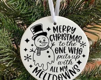 Friend Ornament Svg, Funny Christmas Ornament Svg, Coworker Ornament Svg, Christmas Bauble SVG, Holiday Ornament SVG, Keepsake Ornament SVG