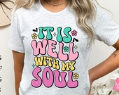 Mental Health Svg, Empowerment Saying Svg, It Is Well With My Soul, Motivation Quote Svg, Self Care, Emotional Wellness, Inspirational Svg