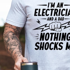 Electrician Svg Png, Electrician Dad Shirt Svg, Electrical Svg, Electrician Gift Svg, Blue Collar Svg, Wireman Svg, Skilled Tradesman Svg