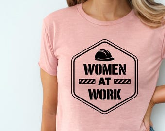 Women At Work Svg, Woman Construction Worker Svg, Female Empowerment, Strong Woman Svg, Female Worker Svg, Hard Hat Svg, Woman Working Svg