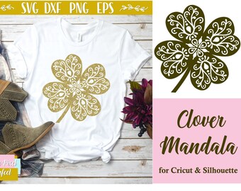 Download Shamrock Mandala Svg Etsy