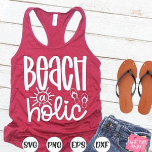 Beachaholic Svg Beach Svg Tote Bag Svg Shirt Design Svg - Etsy