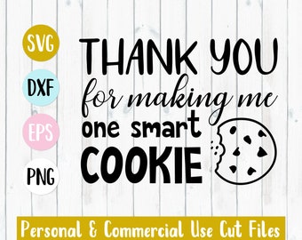 Smart Cookie Svg Etsy