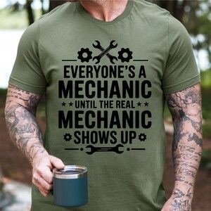 Car Mechanic Svg, Auto Mechanic Tshirt Svg, Funny Mechanic Png, Auto Repair, Mechanic Quotes Svg, Car Guy Svg, Everyone Is A Good Mechanic image 6