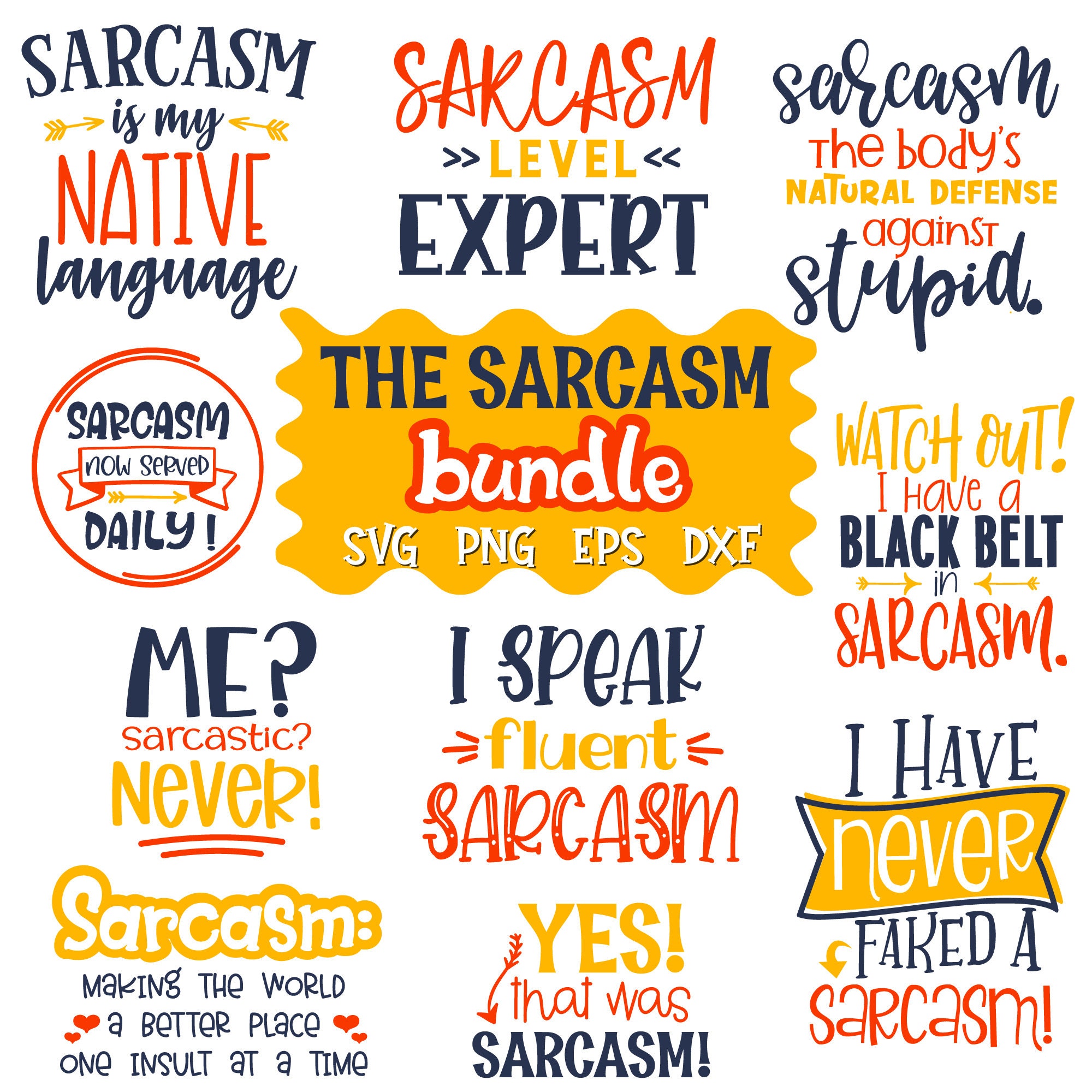Download Sarcasm Svg Bundle Sarcastic Sayings Svg Sarcastic Quotes Etsy