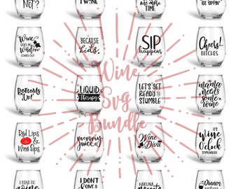 Wine Bundle Svg, Wine Svg, Wine Sayings Svg, Wine Glass Svg, Drinking Svg, Wine Svg Files, Wine Quote Svg, Svg For Wine Glass, Svg Bundle