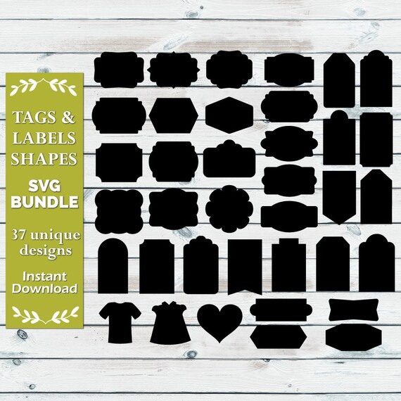 Download Tags Bundle Svg Shapes Bundle Svg Tags Svg Shipping Tags Etsy
