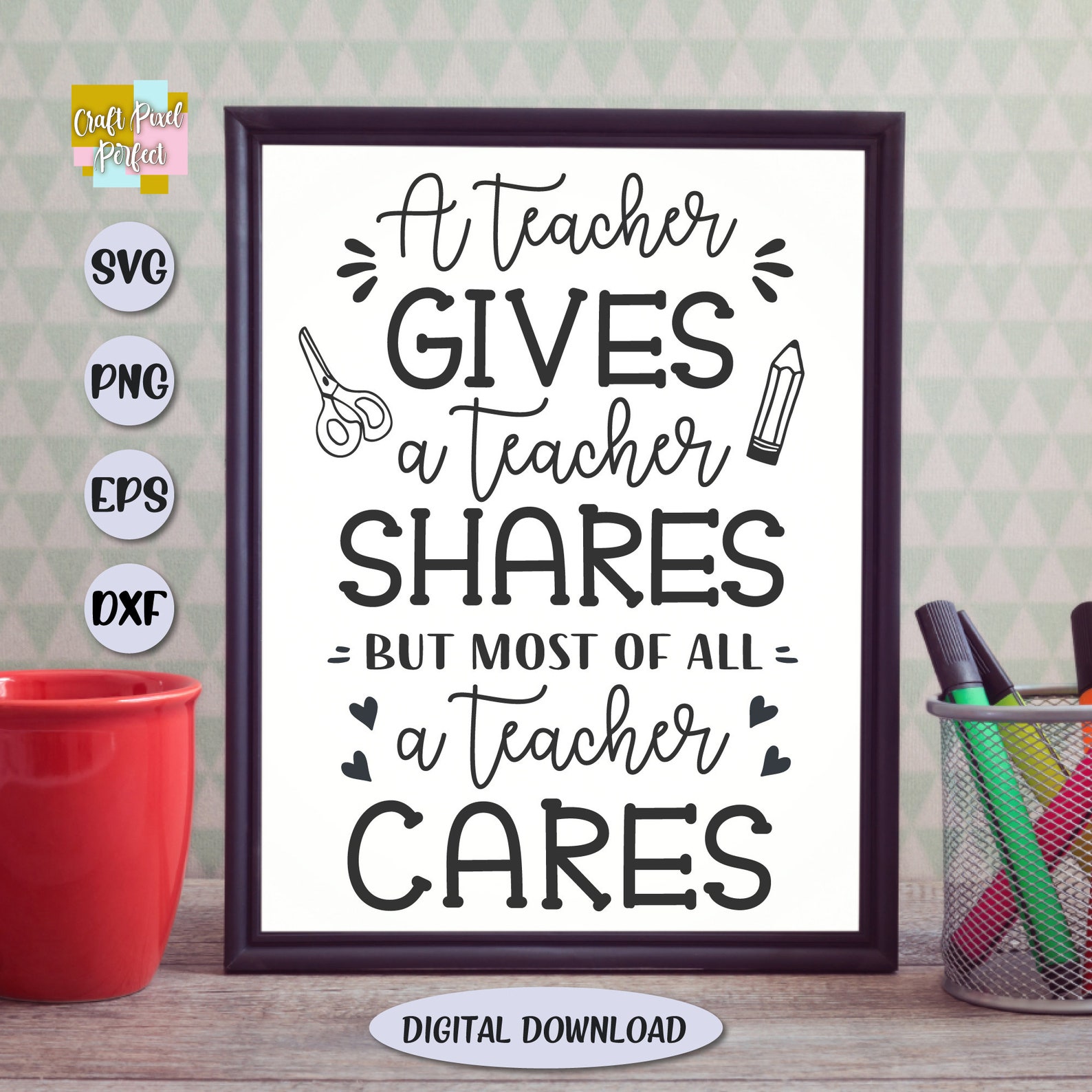 Teacher Appreciation Svg Teacher Svg Teacher Gift Svg | Etsy