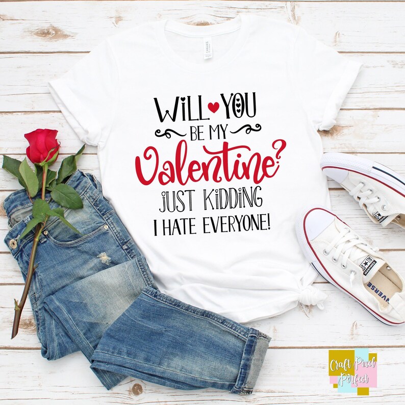 Download Anti Valentines Svg Funny Valentine Svg Will You Be My | Etsy