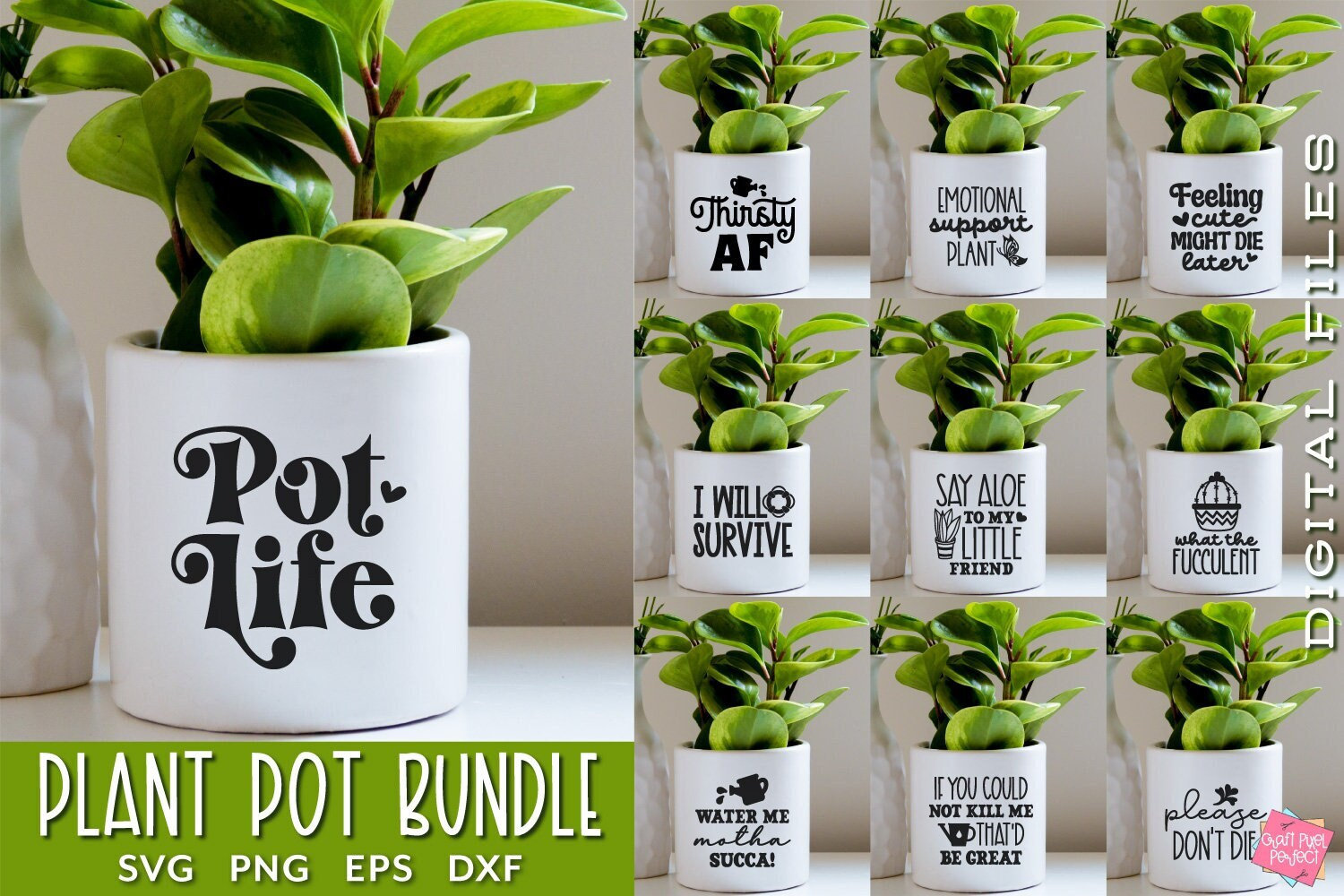 Funny Plant Pot - Etsy