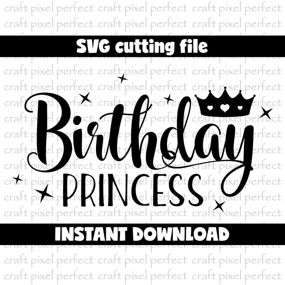 Download Birthday Princess Svg Birthday Girl Svg Girl First ...
