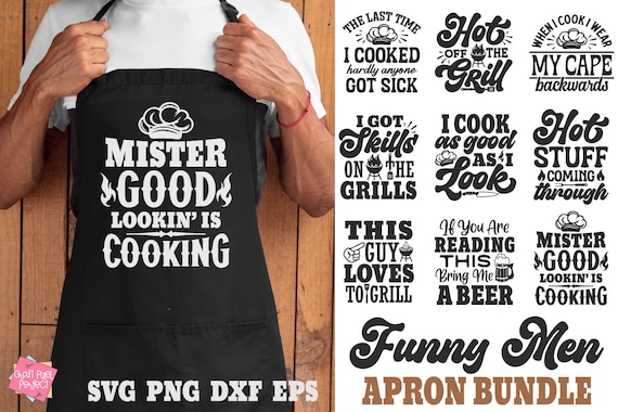 Funny Men Apron Svg, Grill Svg, BBQ Svg, Men Cooking Apron Svg, Kitchen Sayings, Funny Svg For Men, Dad Apron Svg, Beer Grilling Apron Svg