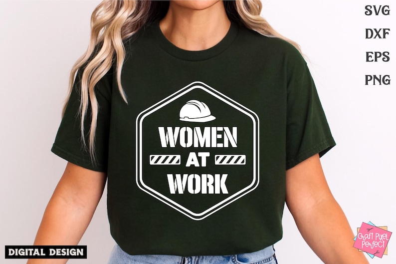 Women at Work Svg, Woman Construction Worker Svg, Female Empowerment ...