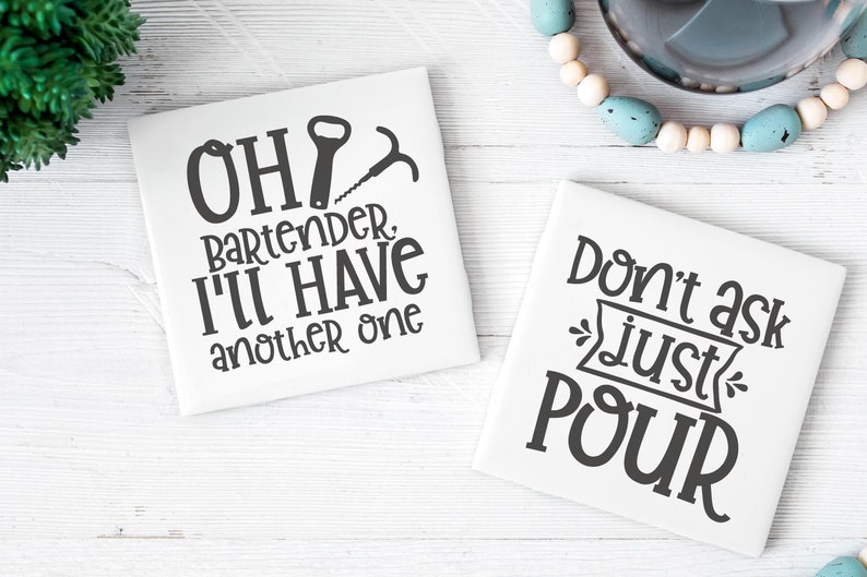 Download Coaster Svg Bundle Drink Coaster Svg Wine Saying Svg Beer ...