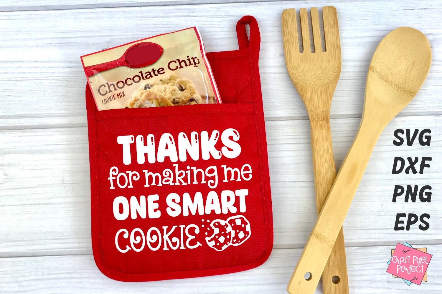 Oven Mitt “Smart Cookie” Teacher Gift Idea - Just Add Confetti