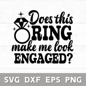 Verlobungs-Svg, lässt dieser Ring mich verlobt aussehen?