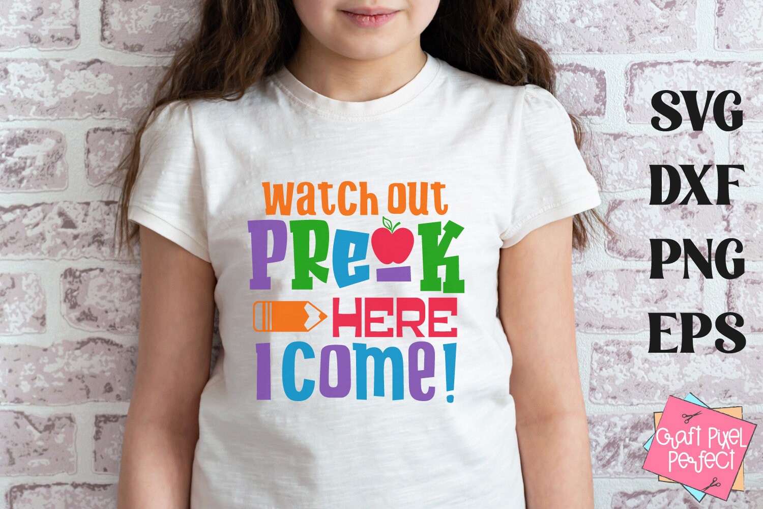 Kids School Shirt Svg, Watch Out Pre K Here I Come, Back to School Svg ...