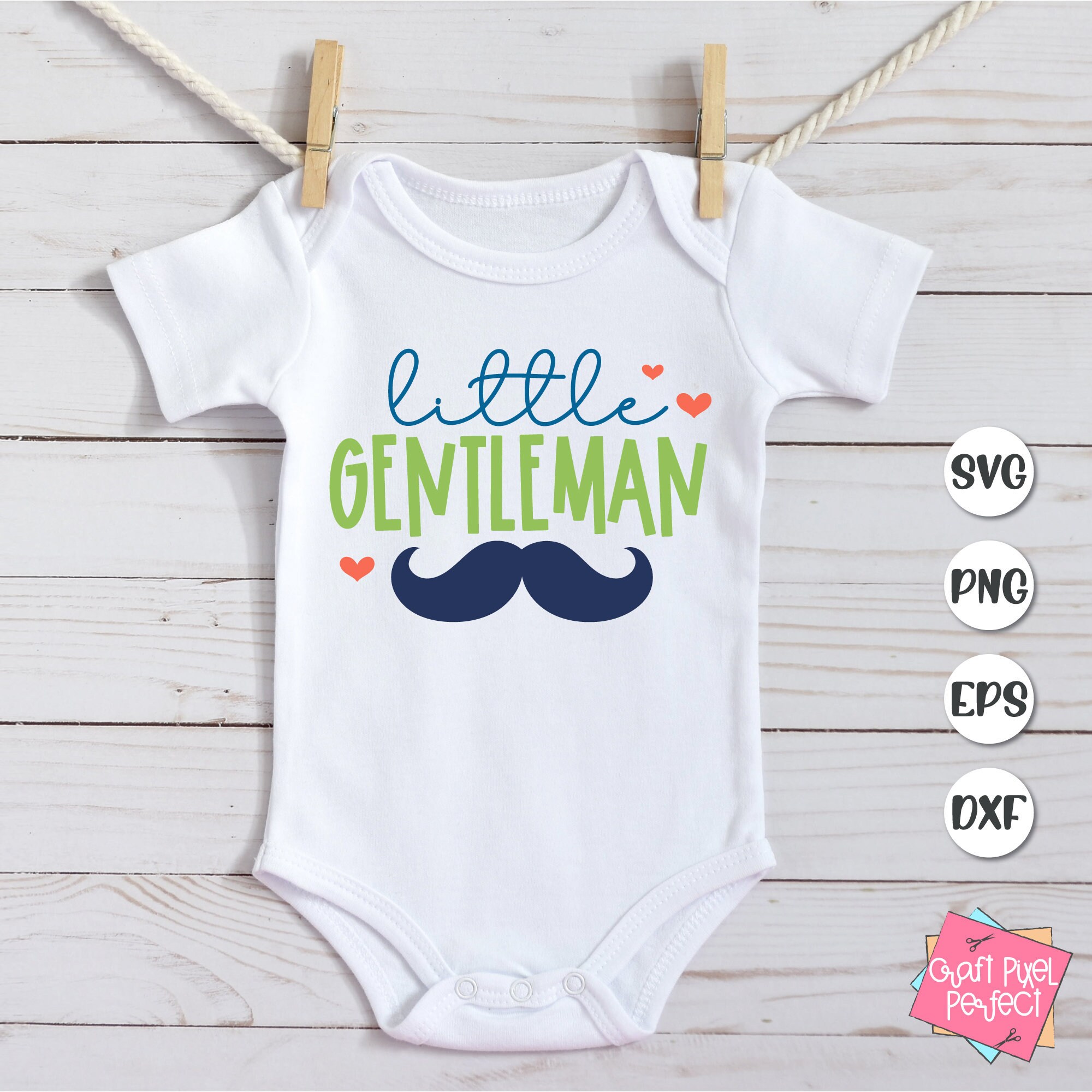 Little Gentleman Svg Little Man Svg Cut File Baby Svg Cut | Etsy