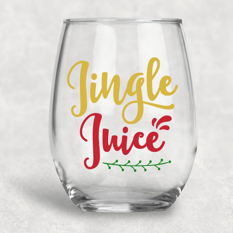 Download Jingle Juice Svg Christmas Wine Glass Svg Christmas Svg | Etsy