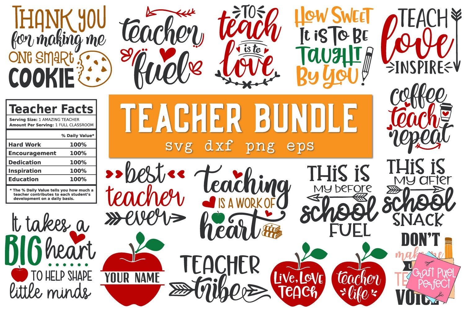 Teacher Svg Bundle Teacher Quotes Svg Teacher Appreciation - Etsy