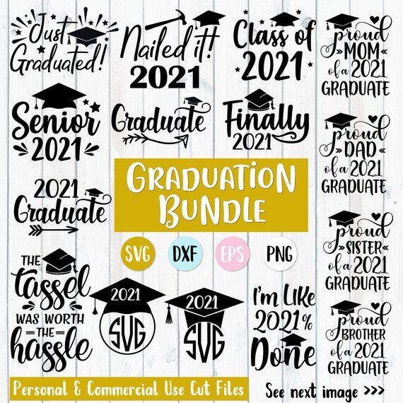 Download 2021 Graduation Svg Graduation Svg Bundle 2021 Graduate Svg Etsy