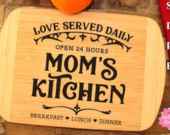 Mama Schneidebrett svg, Mama Geschirrtuch svg, Küchenschild svg, Mutter Geschenk svg, Mamas Küche, Serviertablett svg, Lazy Susan svg, Geschirrtuch svg