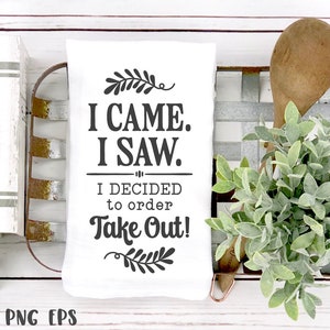 Dish Towel SVG Bundle, Funny Cooking Svg, Food Svg Sayings, Sarcastic Kitchen Svg, Tea Towel Svg, Flour Sack Towels Svg, Kitchen Svg Bundle image 6