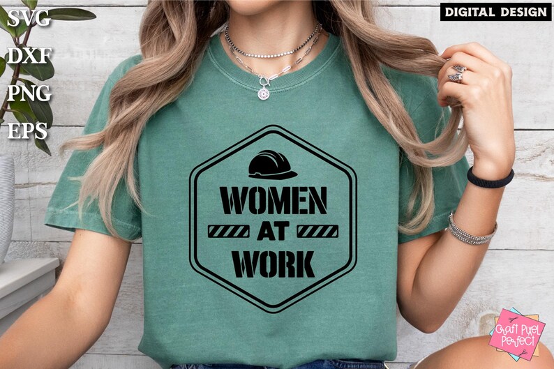 Women at Work Svg, Woman Construction Worker Svg, Female Empowerment ...