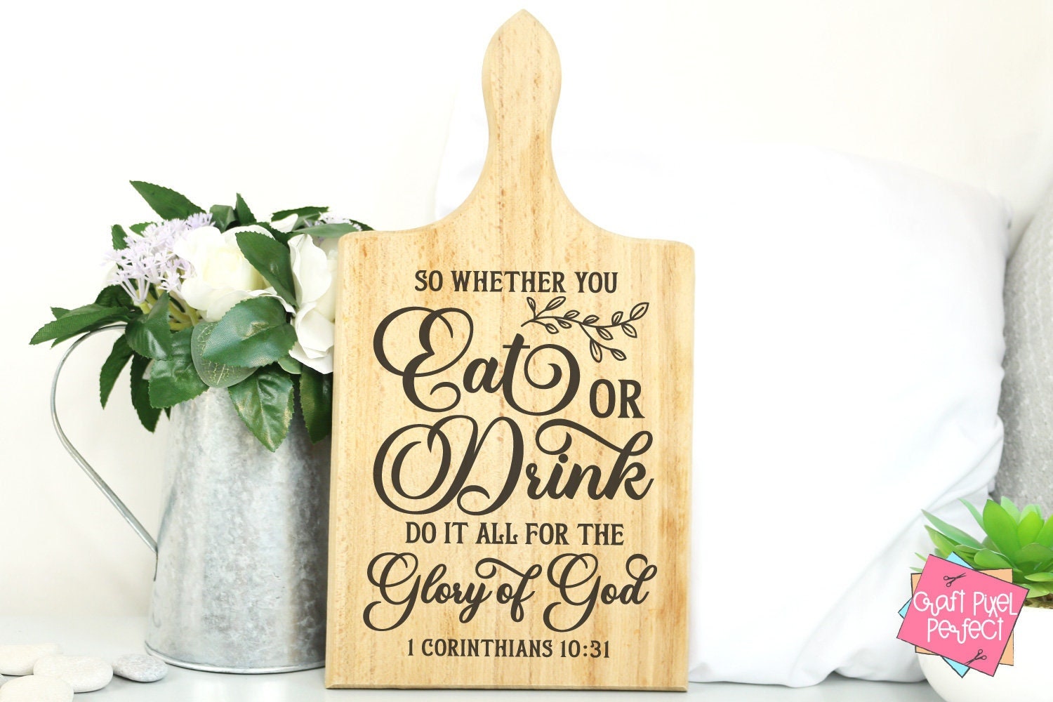 Eat or Drink For The Glory of God {Cutting Board} Eat or Drink For The Glory of God {Cutting Board}