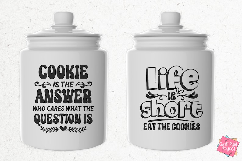 Funny Cookie Jar Sayings Svg Bundle Treat Jar Svg Baking Etsy