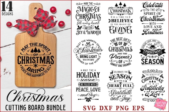 Christmas Cutting Board Svg, Christmas Dish Towel Svg, Christmas Kitchen Saying, Christmas Sign Svg, Holiday Charcuterie Svg, Festive Quotes