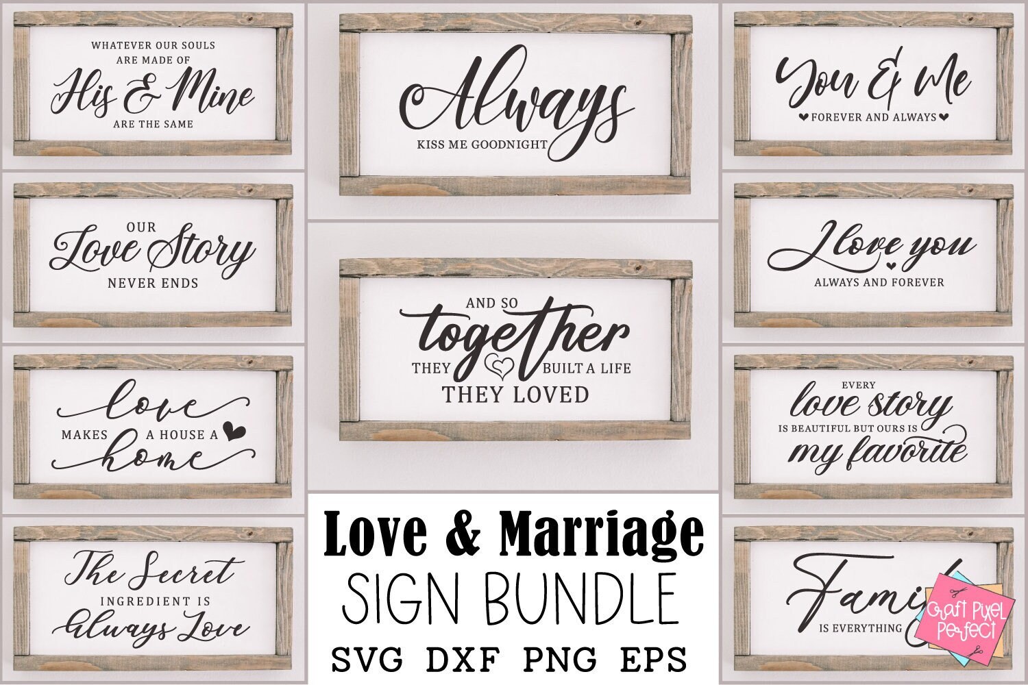 Marriage Quote Svg, Love Sign Svg, Wedding Saying Svg, Bedroom Sign Svg, Romantic Svg, Husband & Wife Svg, Family Saying, Love Couple Svg