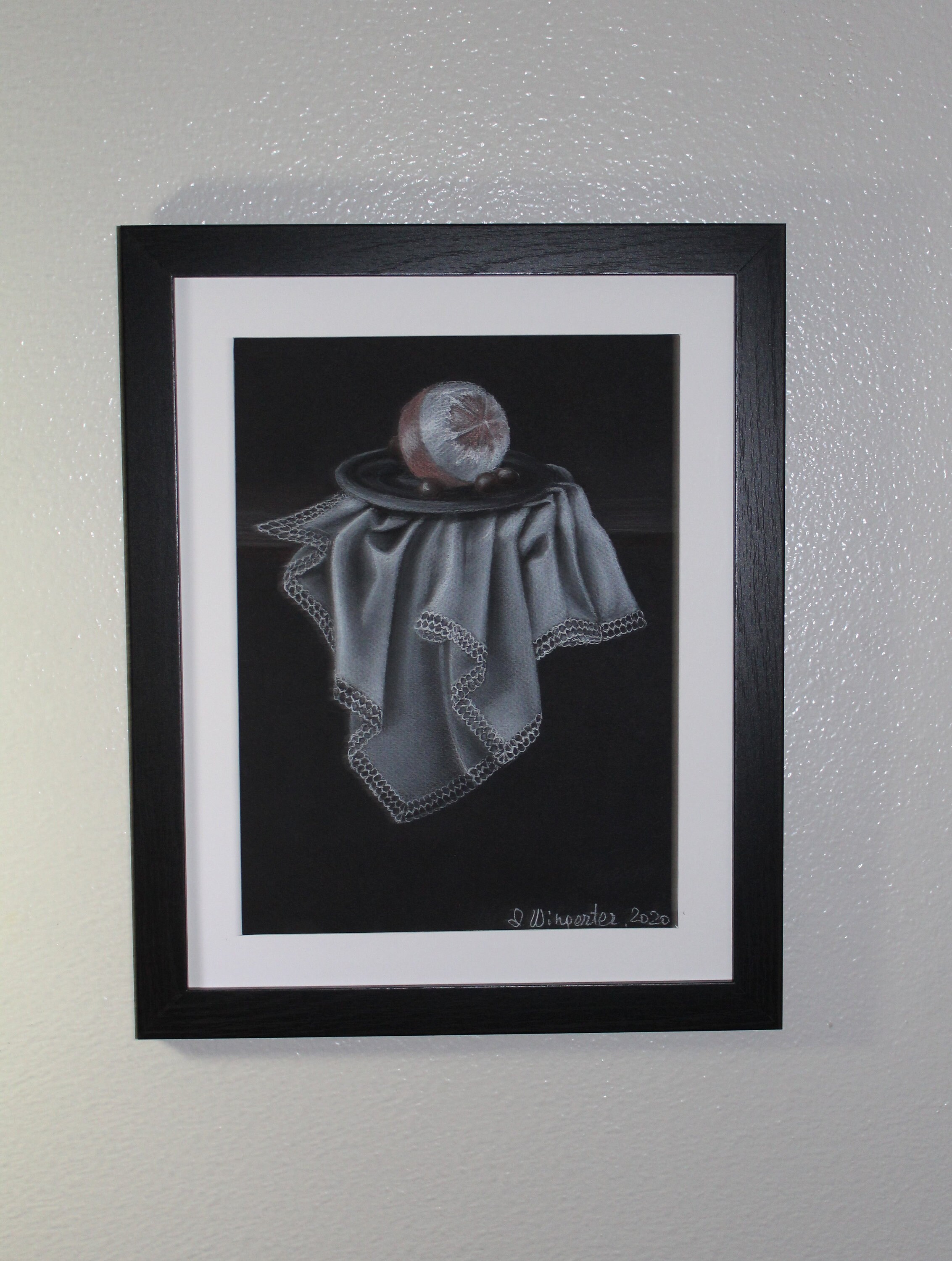 Framed Original Pastel Drawing by Irina Wingerter Still Etsy Polska