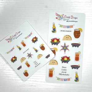 Puro party single Pages planner sticker