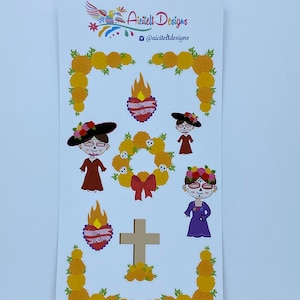 La catrina single Pages planner sticker