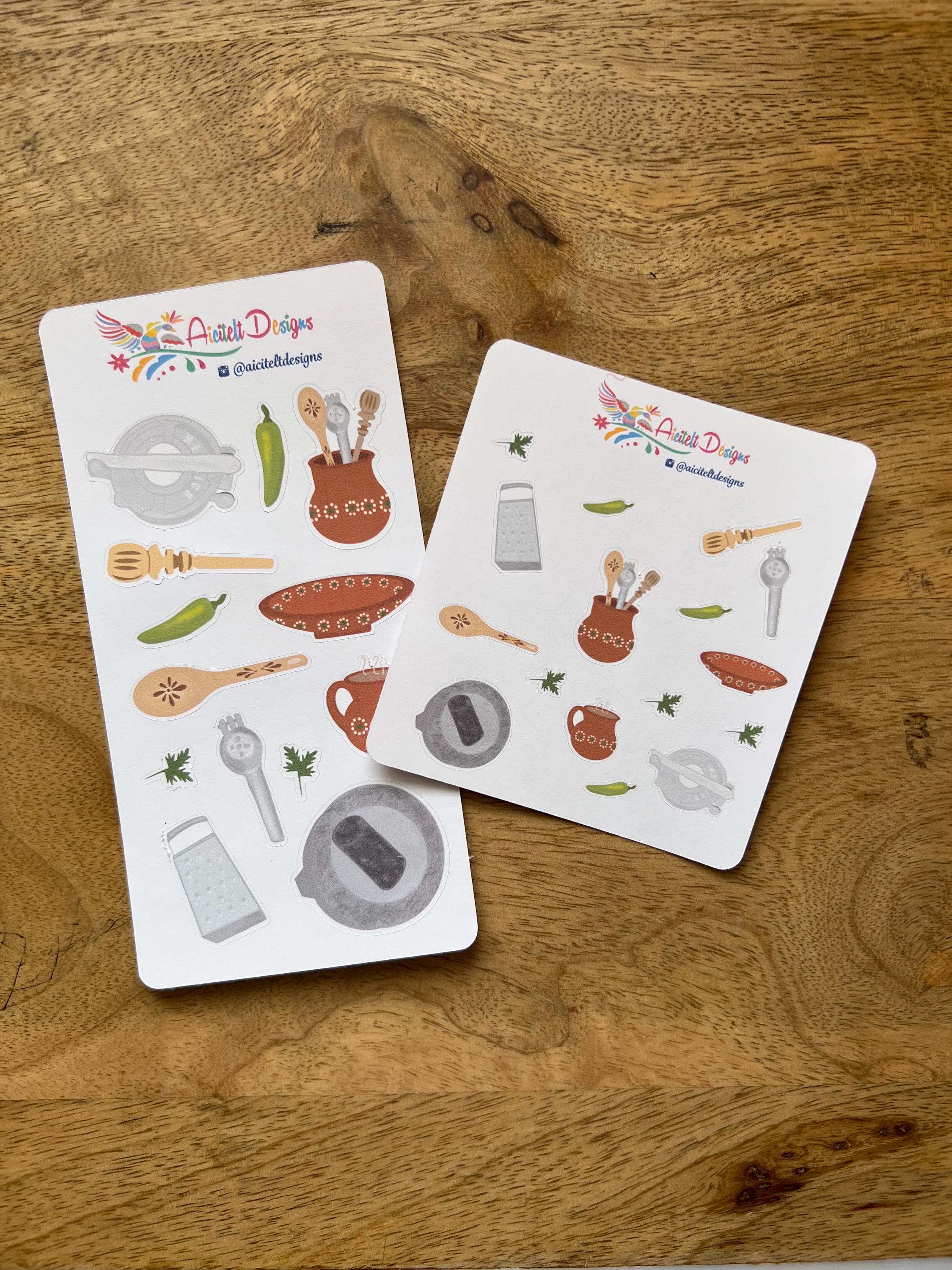 La Cocina single Pages planner sticker