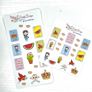 Lotería 2.0  single Pages planner sticker