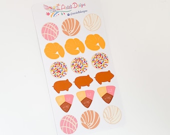 Pan Dulce planner stickers