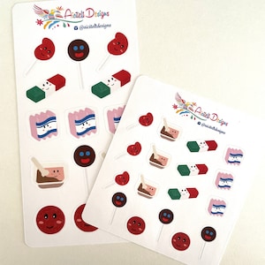 Dulces  single Pages planner sticker