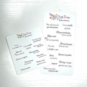 Refranes  single Pages planner sticker