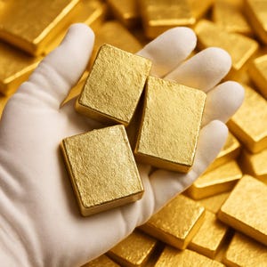 350g ゴールドバー回収材料 DIYプロジェクト、ジュエリー製作、収集、精錬用 アーティスト、コレクター、ギフトに最適