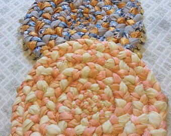 Homemade mat for cat Fabric rug for small dog calourful cat mat Cosy comfortable pet rug Medium size handmade cat rug Cat blanket Dog rug